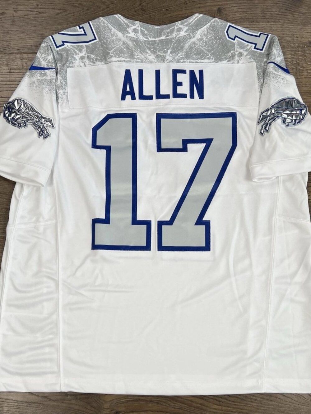 Josh Allen Stitched Jersey Vapor White